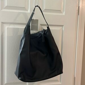 Everlane Boss Bag - Black Leather